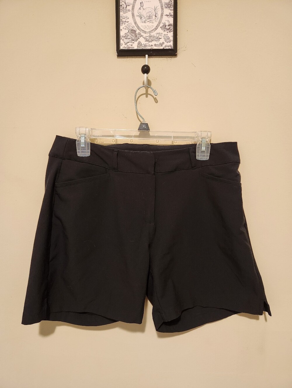 Like New Adidas 5" Black Golf Shorts Size 10